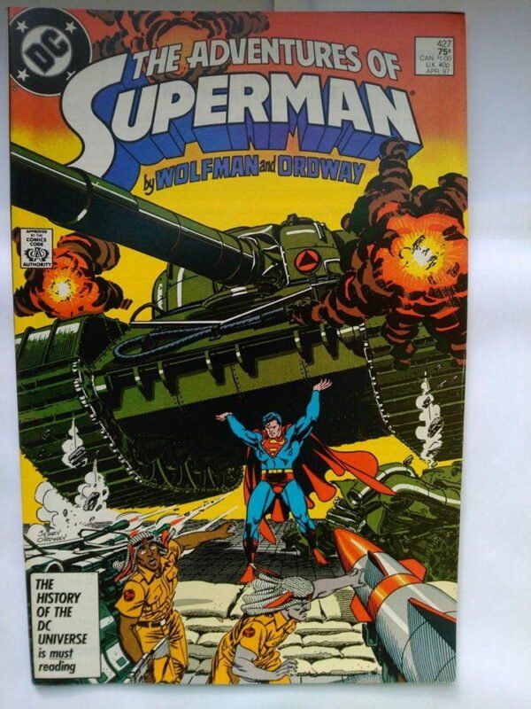 Komiks Adventures of Superman 427 April 1987
