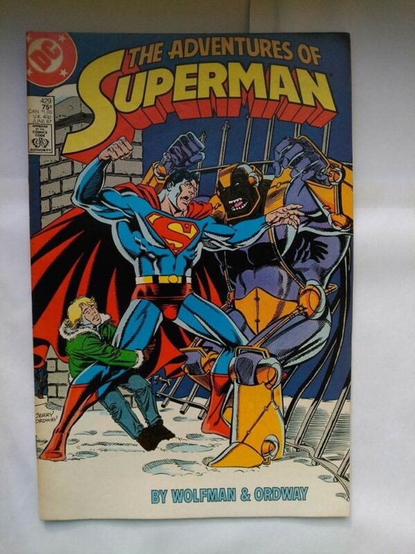 Komiks Adventures of Superman 429 June 1987