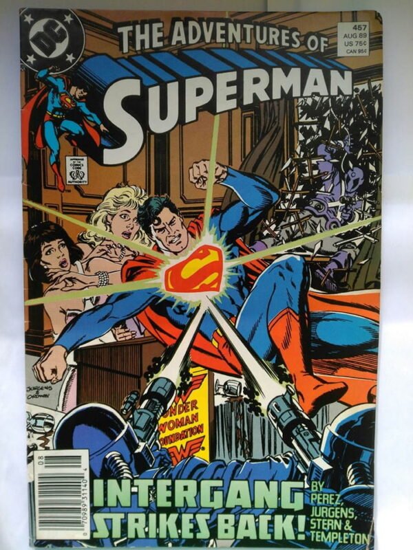 Komiks Adventures of Superman 457 August 1989