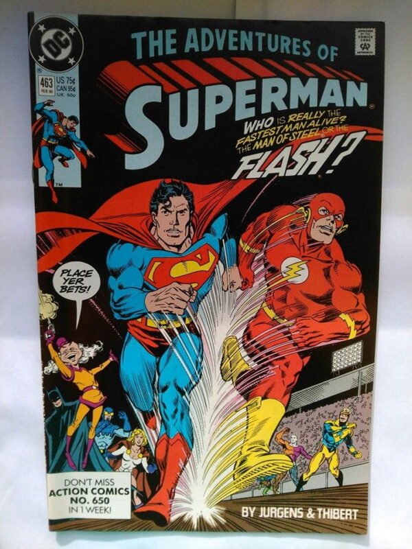 Komiks Adventures of Superman 463 February 1990