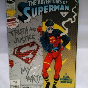 Komiks Adventures of Superman 501 June 1993 + Plakat
