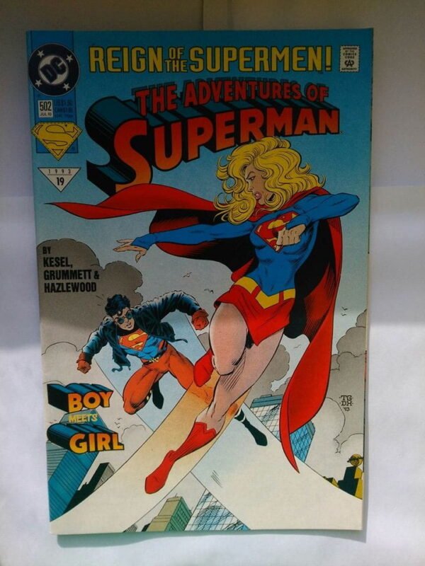 Komiks Adventures of Superman 502 July 1993