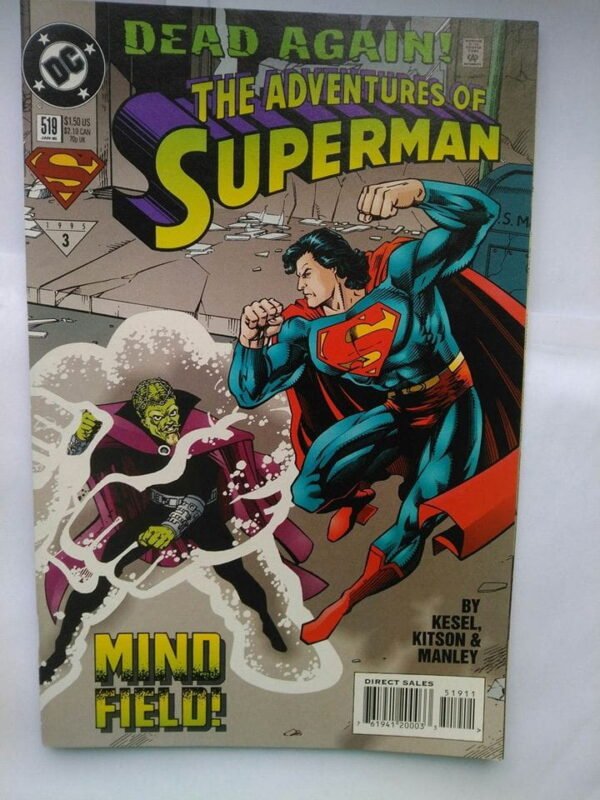 Komiks Adventures of Superman 519 January 1995