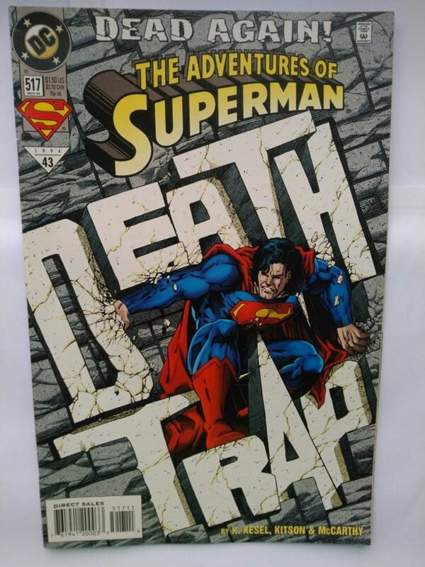 Komiks Adventures of Superman 517 November 1994