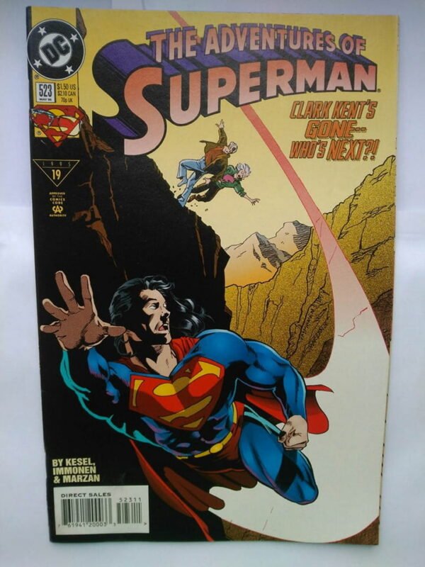 Komiks Adventures of Superman 523 May 1995