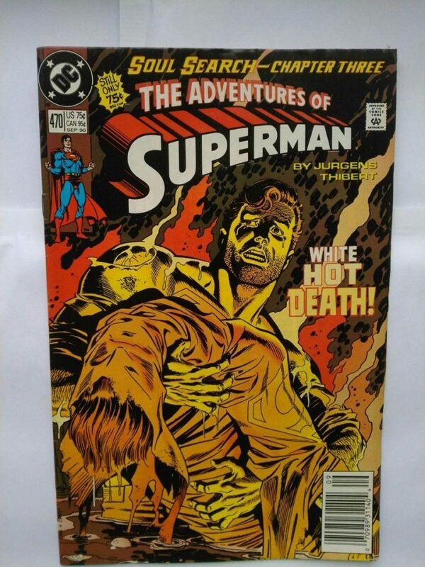 Komiks Adventures of Superman 470 September 1990