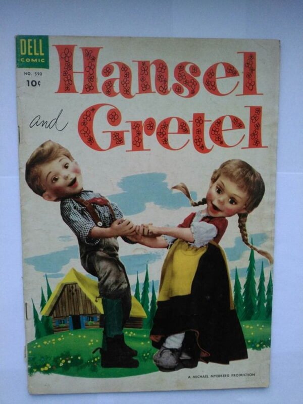 Komiks Dell Hansel and Gretel 590 1954