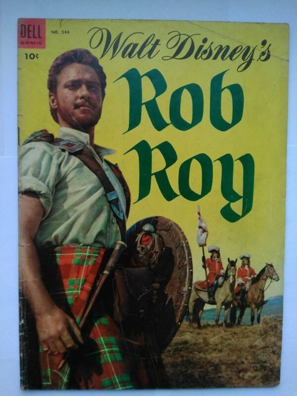 Komiks Dell Rob Roy 544 1954