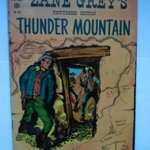 Komiks Dell Zane Greys Thunder Mountain 246 1949