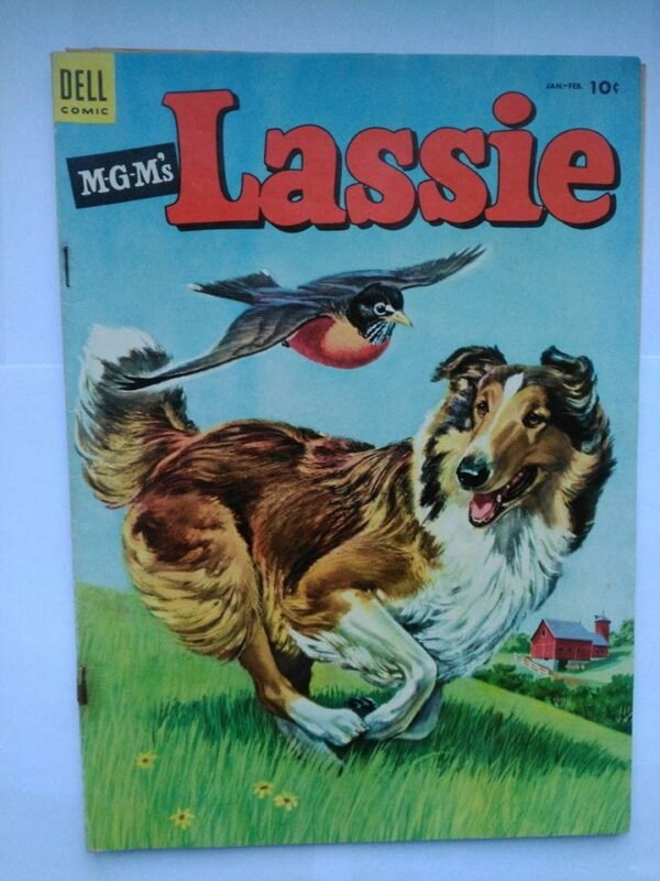 Komiks Dell Lassie 14 January 1954
