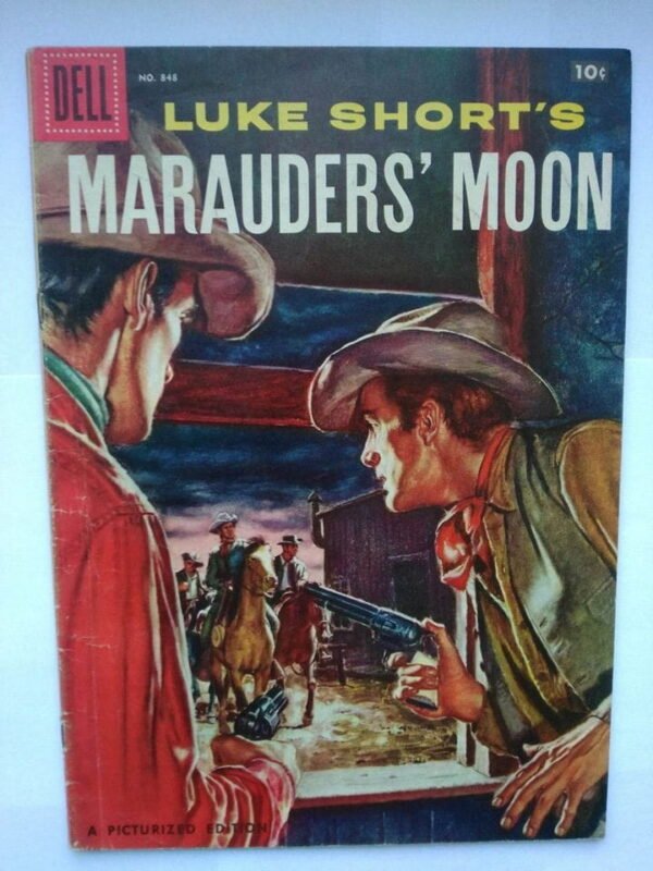 1361.jpg Komiks Dell Luke Shorts Marauders Moon 848 1957