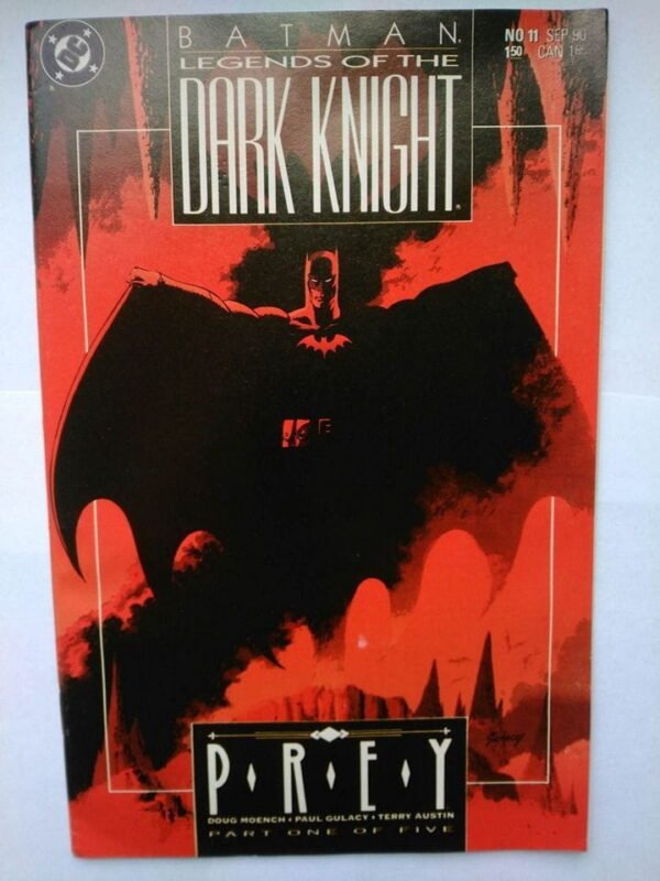 Komiks Batman Legends of The Dark Knight 11 September 1990
