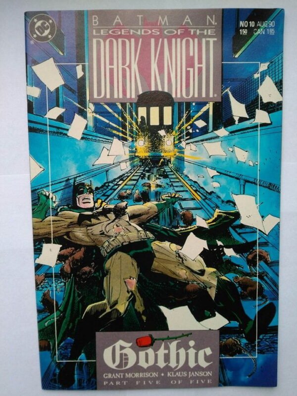 Komiks Legends of The Dark Knight 10 August 1990