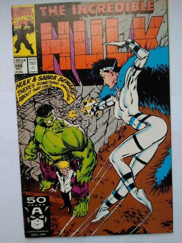 Komiks Hulk 386 October 1991
