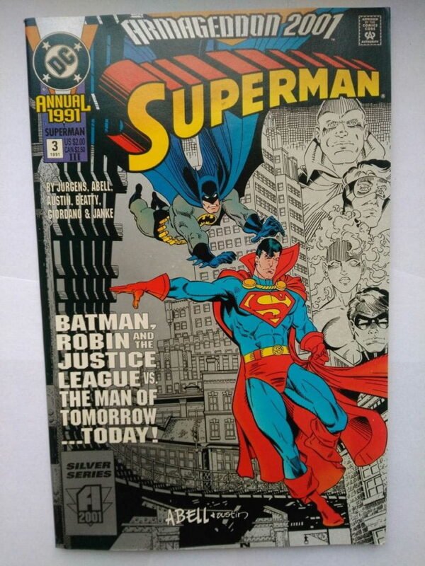 Komiks Superman Annual 3 1991
