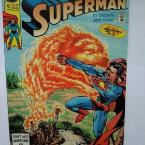 Komiks Superman 45 July 1990