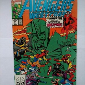 Komiks Avengers West Coast 61 August 1990