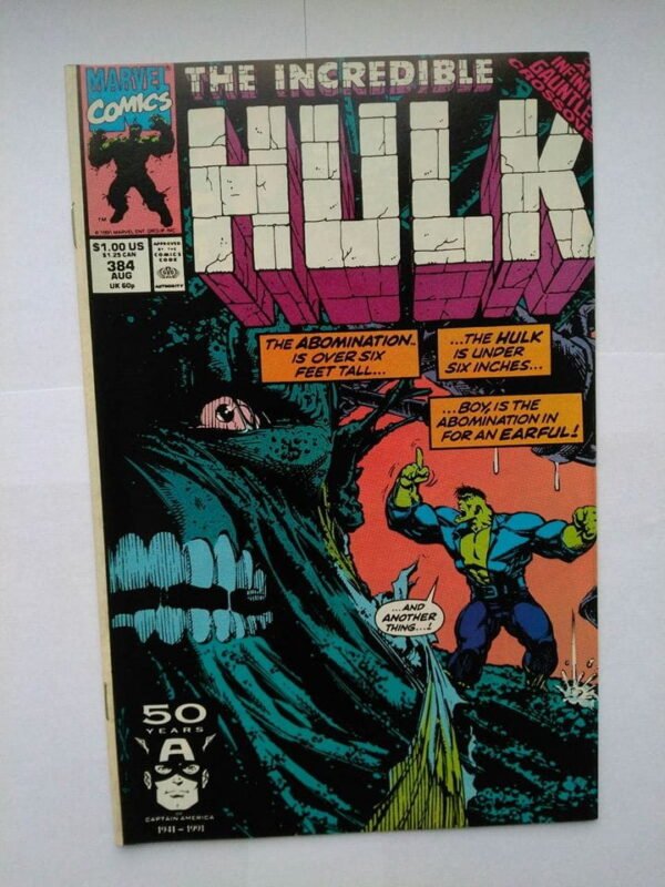 Komiks Hulk 384 August 1991