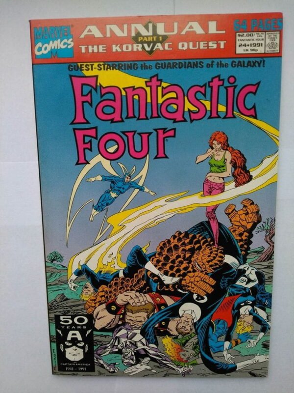 Komiks Fantastic Four Annual 24 1991