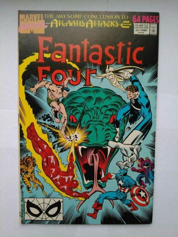 Komiks Fantastic Four Annual 22 1989