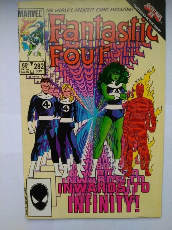 Komiks Fantastic Four 282 September 1985