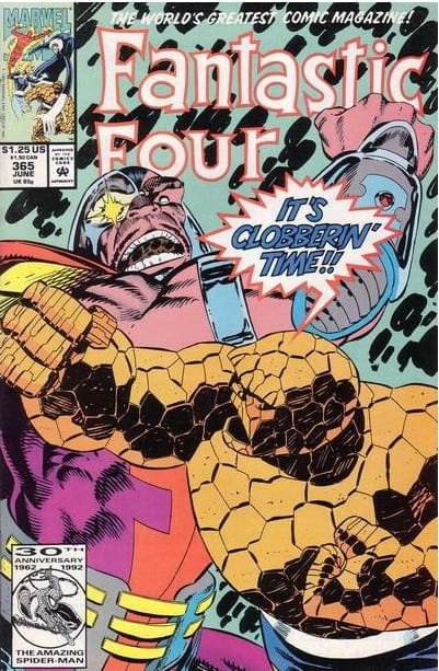 Komiks Fantastic Four 365 June 1992