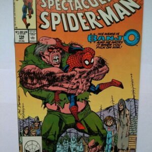 Komiks Spectacular Spiderman 156 November 1989