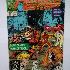 Komiks Avengers West Coast 75 October 1991