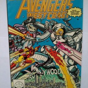 Komiks Avengers West Coast Annual 5 1990