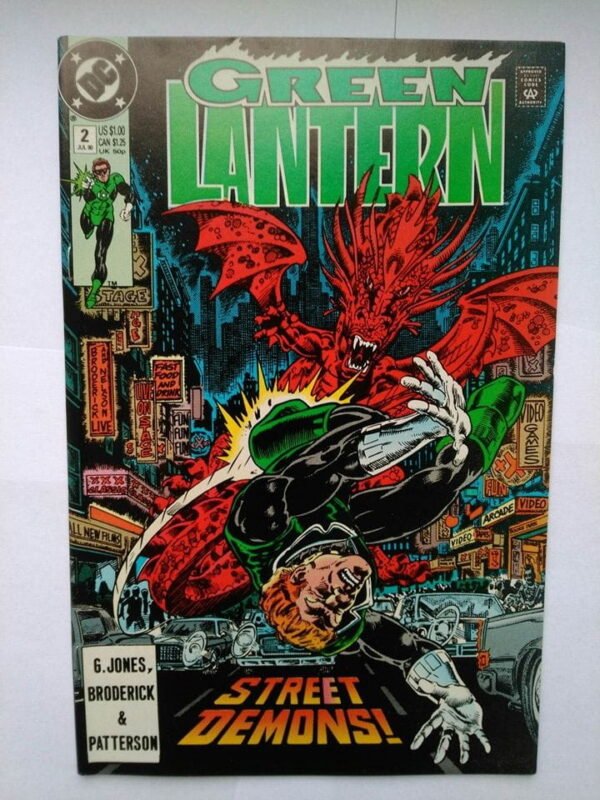 Komiks Green Lantern 2 July 1990