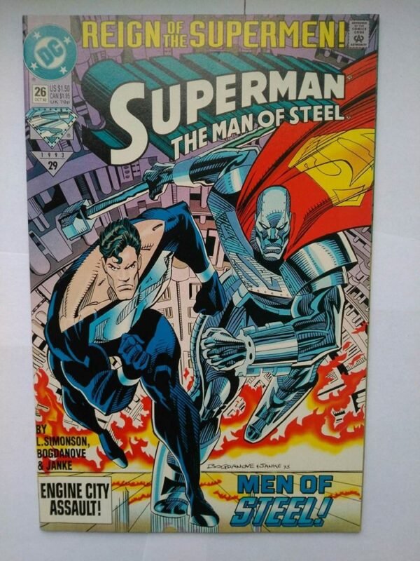 Komiks Superman The Man of Steel 26 October 1993