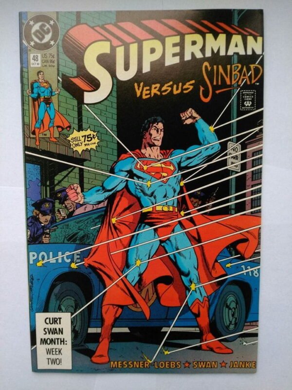 Komiks Superman 48 October 1990