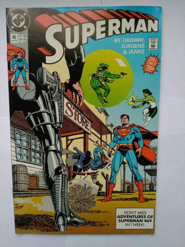 Komiks Superman 46 August 1990