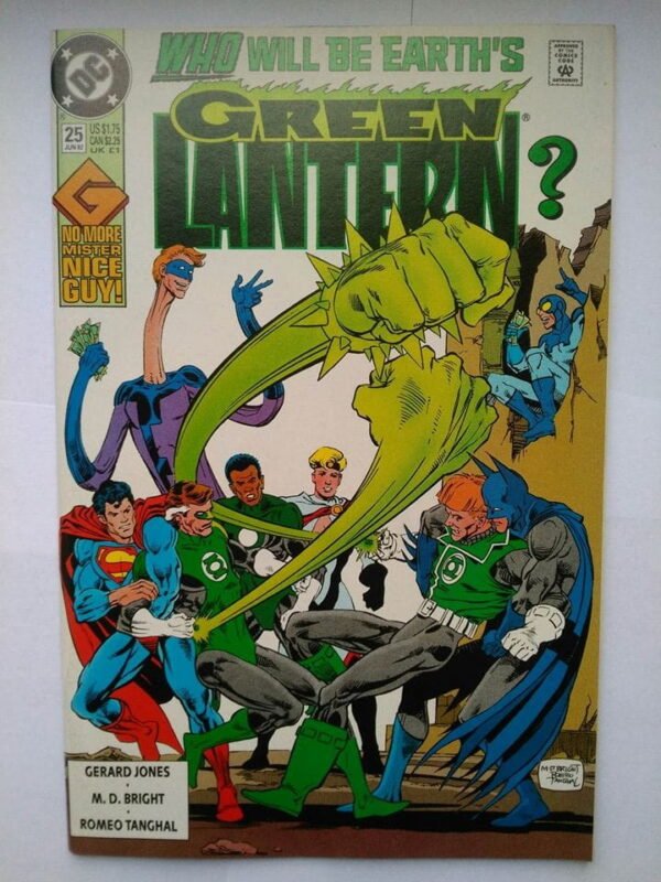 Komiks Green Lantern 25 June 1992
