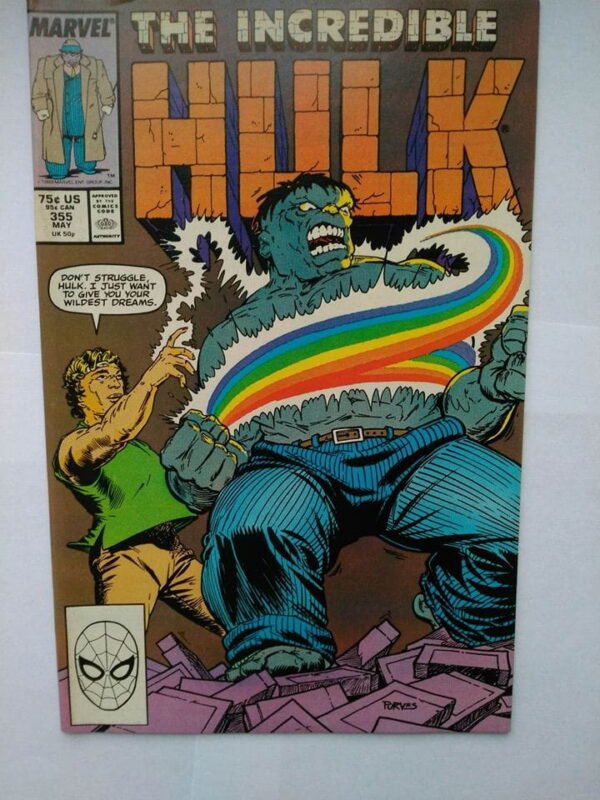 Komiks Hulk 355 May 1989