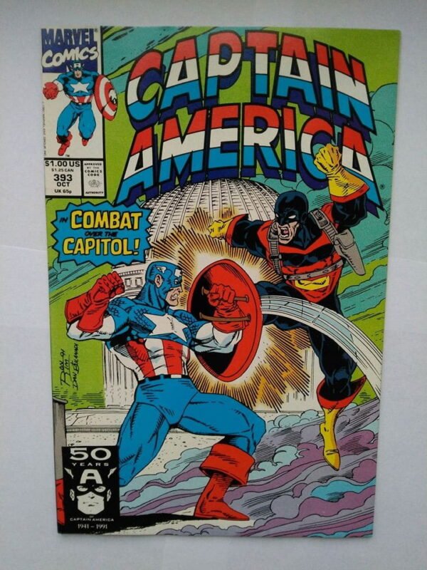 Komiks Captain America 393 October 1991