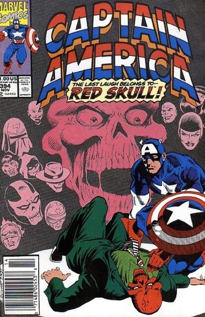 Komiks Captain America 394 November 1991