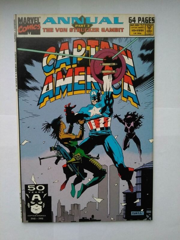 1419.jpg Komiks Captain America Annual 10 1991