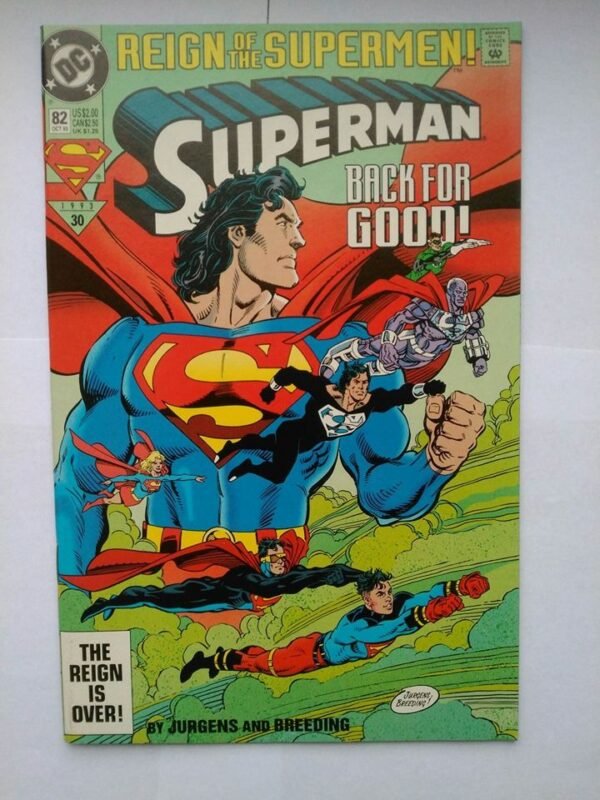 Komiks Superman 82 October 1993