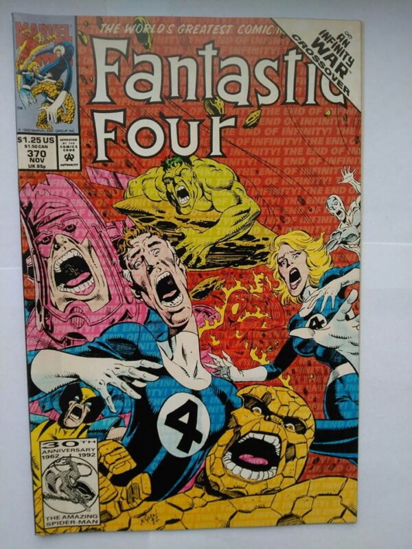 Komiks Fantastic Four 370 November 1992