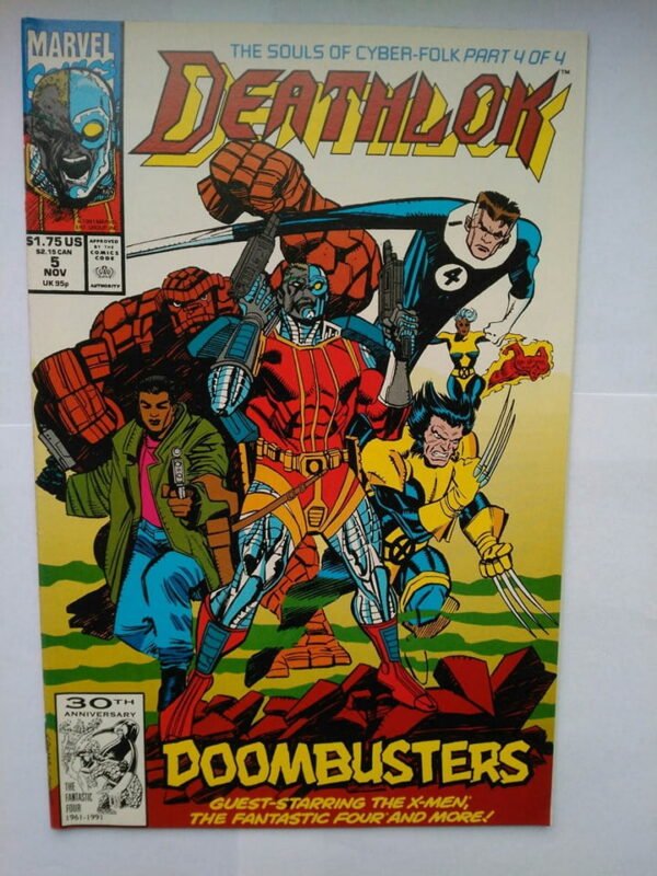 Komiks Deathlok 5 November 1991