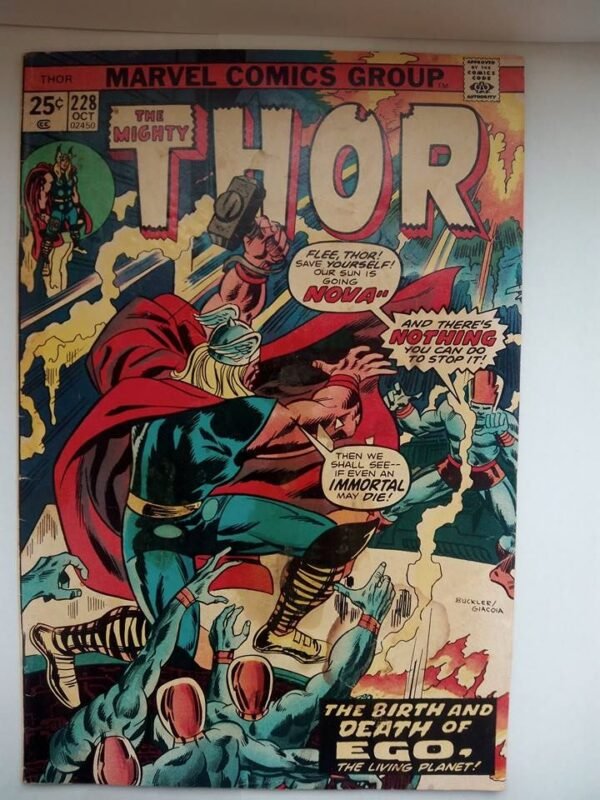 Komiks Thor 228 October 1974