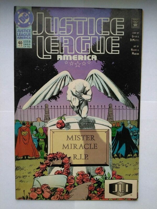 Komiks Justice League America 40 July 1990