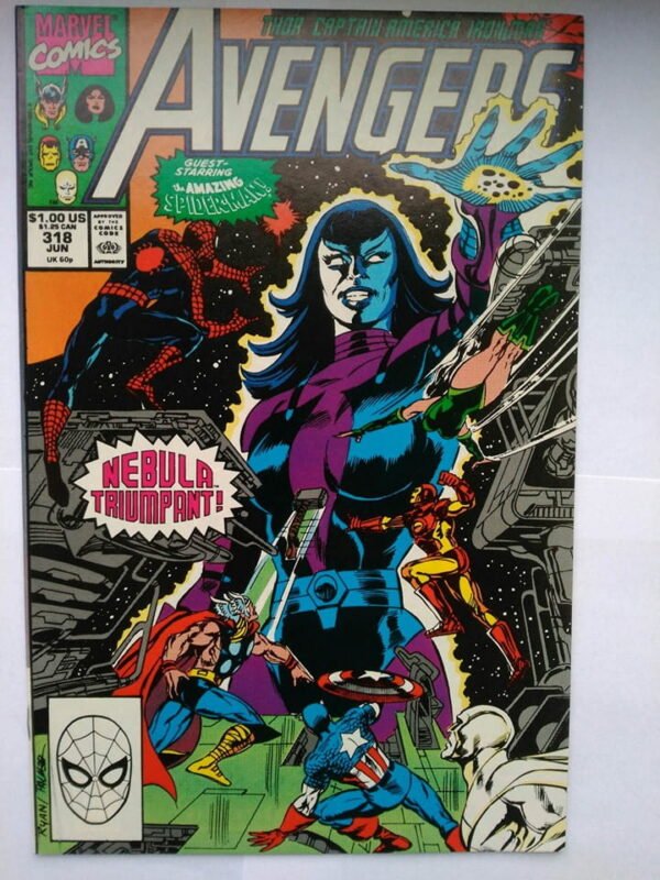 Komiks Avengers  318 June 1990