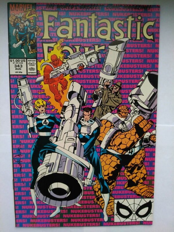 Komiks Fantastic Four 343 August 1990