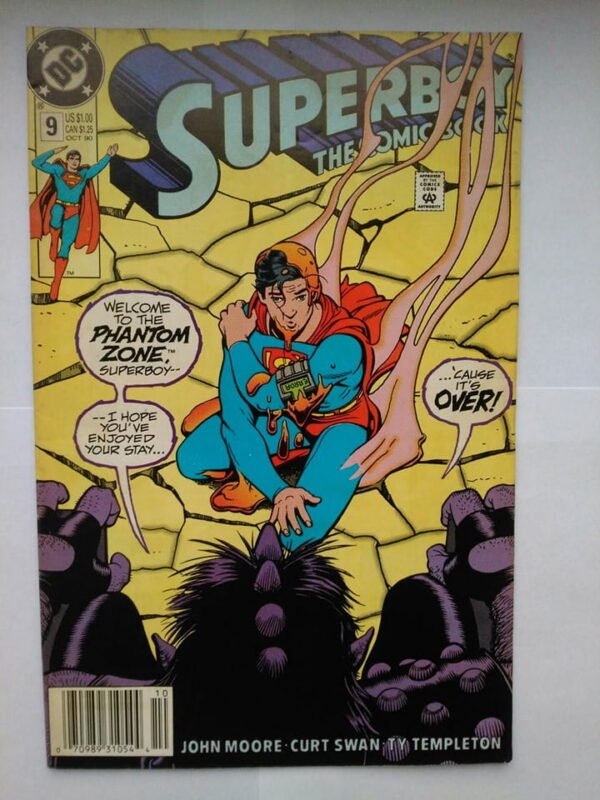 Komiks Superboy 9 October 1990