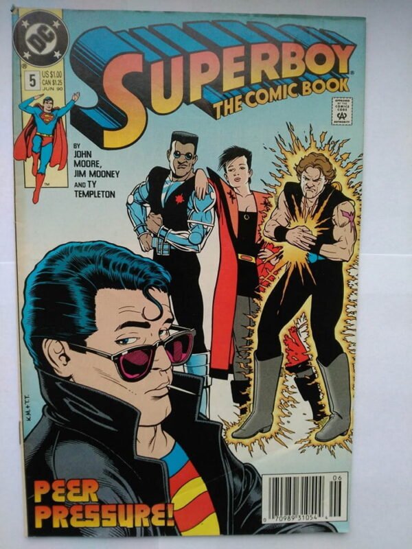 Komiks Superboy 5 June 1990