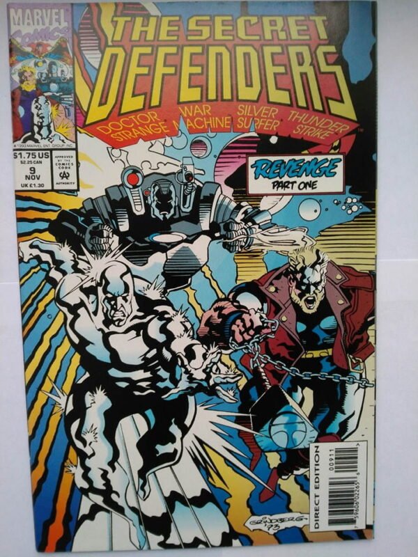 Komiks The Secret Defenders 9 November 1993