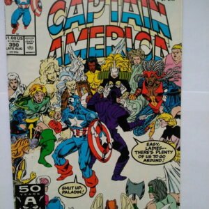Komiks Captain America 390 August 1991