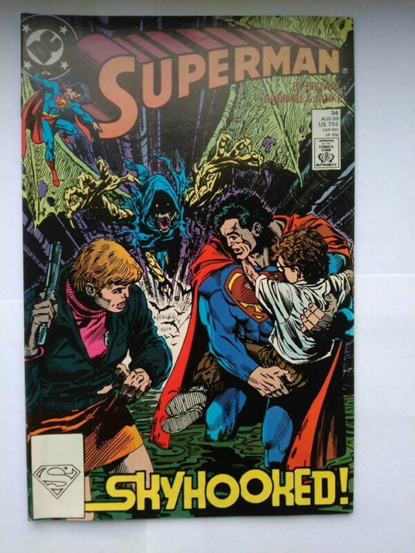 Komiks Superman 34 August 1989